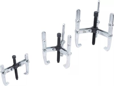 Set prese extractoare exterior / interior cu 2 si 3 braţe 100 / 120 / 150 mm, 3 piese, BGS 6792
