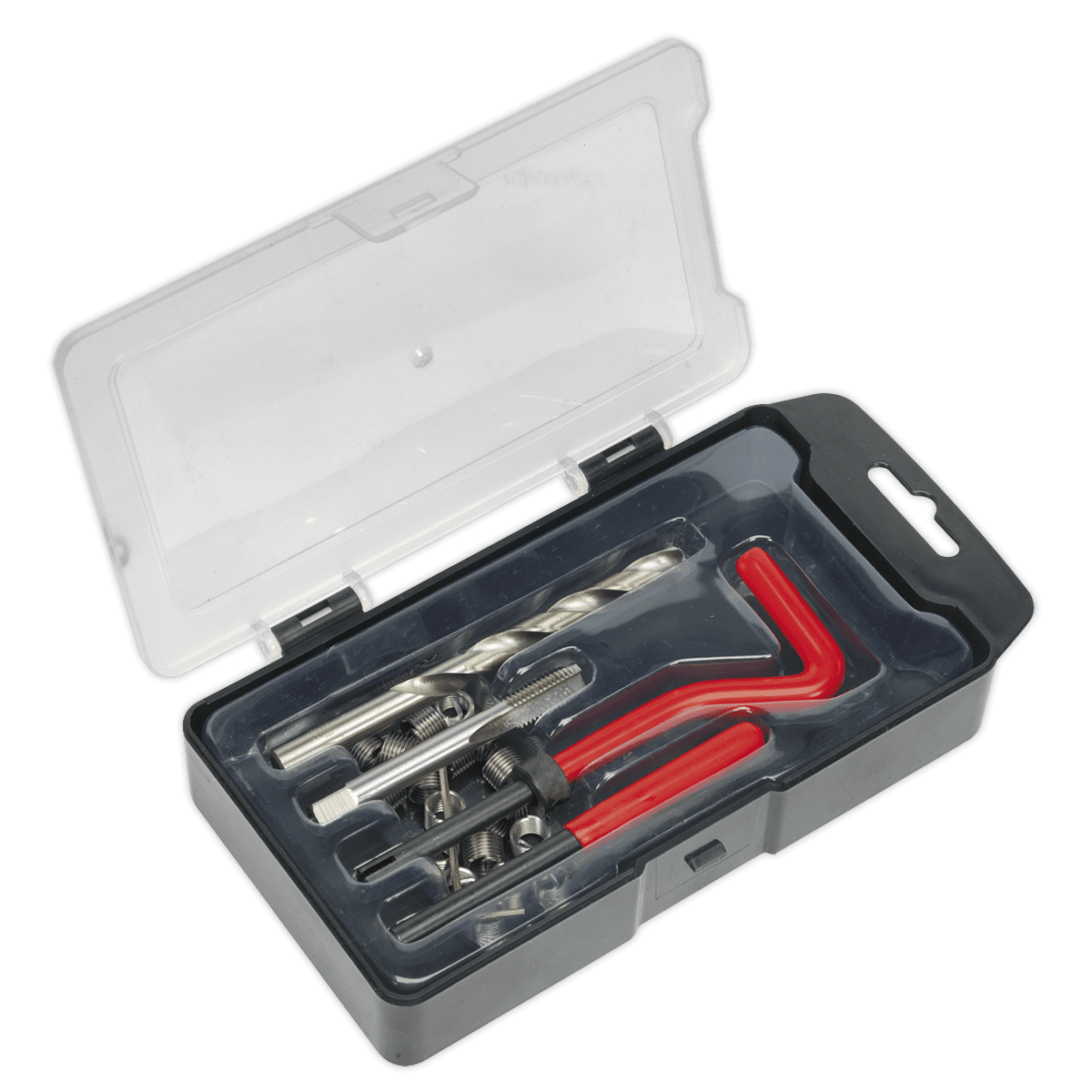 Set rectificatoare pentru filet, M8 x 1.25mm, Sealey – In lucru Set rectificatoare pentru filet, M8 x 1.25mm, Sealey - In lucru