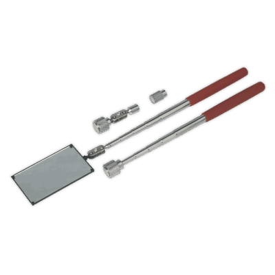 Set recuperator magnetic cu oglinda, 4 piese, Sealey
