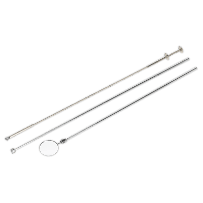Set recuperator magnetic si oglinda, 3 piese - In lucru