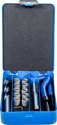 Set reparaţie filete M12 x 1,75 mm, 14 piese, BGS 1956