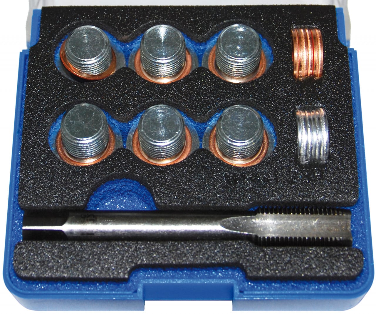 Set reparaţie pentru filet baie scurgere ulei M14 x 1,25 mm, BGS 151 – Schimb ulei Set reparaţie pentru filet baie scurgere ulei M14 x 1,25 mm, BGS 151 - Schimb ulei