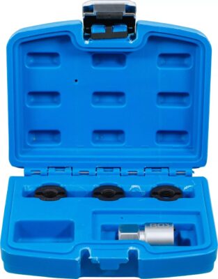 Set reparatii filete pentru prezoane de roti, dimensiuni: M12 x 1,25 - M12 x 1,5 - M14 x 1,5, BGS 8691