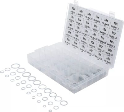 Set saibe din Aluminiu pentru etansare, 300 piese, BGS 8143