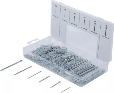 Set splinturi dimensiuni Ø 1,6 - 4,0 mm, 555 piese, BGS 8048