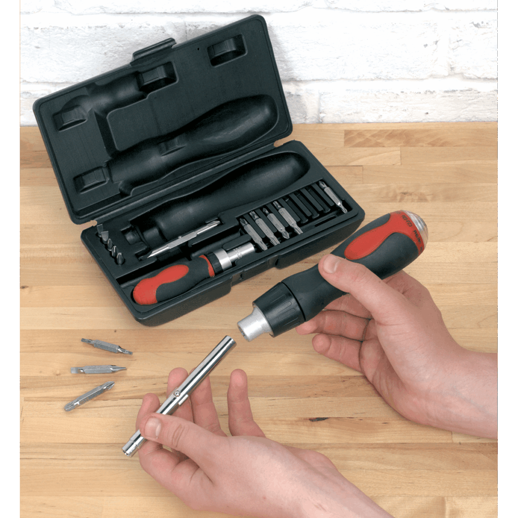 Set surubelnita cu clichet 17 piese Sealey - Surubelnite/Torx-uri si Inbusuri