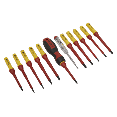 Set surubelnite interschimbabile, izolate electric, 13 piese