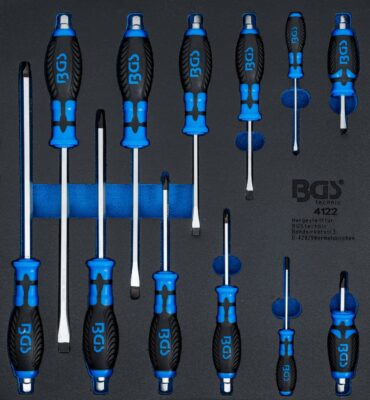 Set surubelnite pentru mecanici, 12 piese, BGS 4122