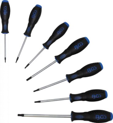 Set surubelnite TORX, T10-T40, cu maner antialunecare, BGS 7846