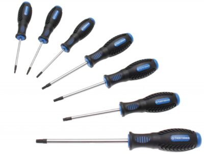 Set surubelnite Torx T8 -T40 tamperproof, 7 piese, BGS 7841