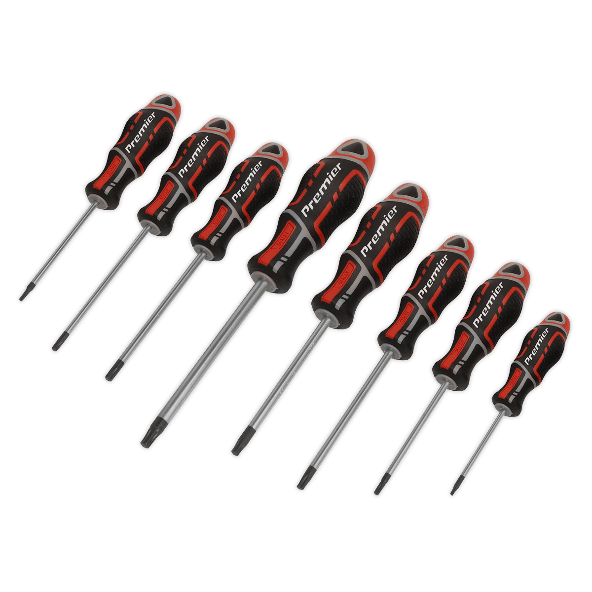 Set surubelnite TRX-Star* GripMAX®, 8 piese, Sealey – Surubelnite/Torx-uri si Inbusuri Set surubelnite TRX-Star* GripMAX®, 8 piese, Sealey - Surubelnite/Torx-uri si Inbusuri