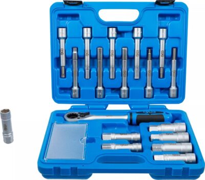 Set tubulare amortizoare 16-24mm, 18 piese, BGS 2087