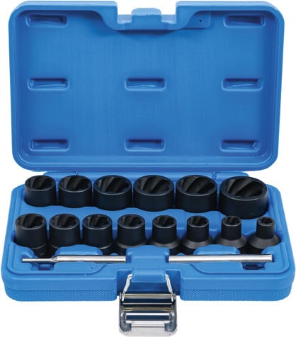 Set tubulare extractoare de suruburi si piulite deteriorate, 8 – 27 mm, actionare 1/2″, 16 piese, BGS 5269 – Recuperatoare/Extractoare si Prese Set tubulare extractoare de suruburi si piulite deteriorate, 8 - 27 mm, actionare 1/2", 16 piese, BGS 5269 - Recuperatoare/Extractoare si Prese