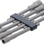 Set tubulare hexagonale, 45090 mm, lungime 100 mm, pentru autofiletanta, BGS 2759 - Truse Scule
