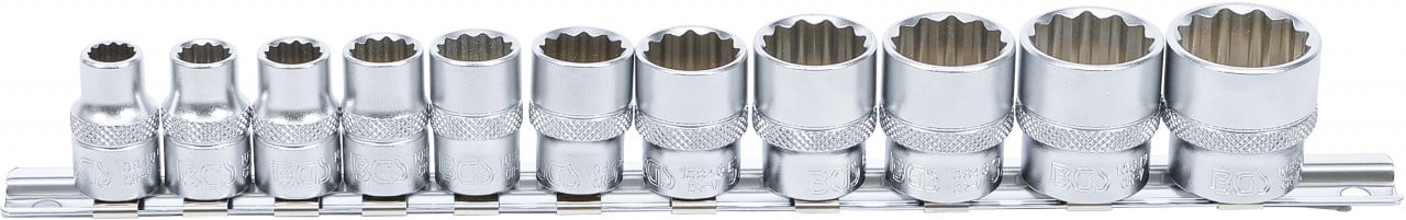 Set tubulare INCH, 12 colţuri, 10 mm (3/8″) 11 piese, BGS 9112 – Chei Speciale in Inch Set tubulare INCH, 12 colţuri, 10 mm (3/8") 11 piese, BGS 9112 - Chei Speciale in Inch