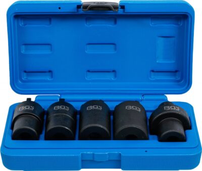 Set tubulare speciale pentru diferential si flansa punte spate pentru Mercedes 107-115-116-126, antrenare 1/2", 5piese, BGS 67220