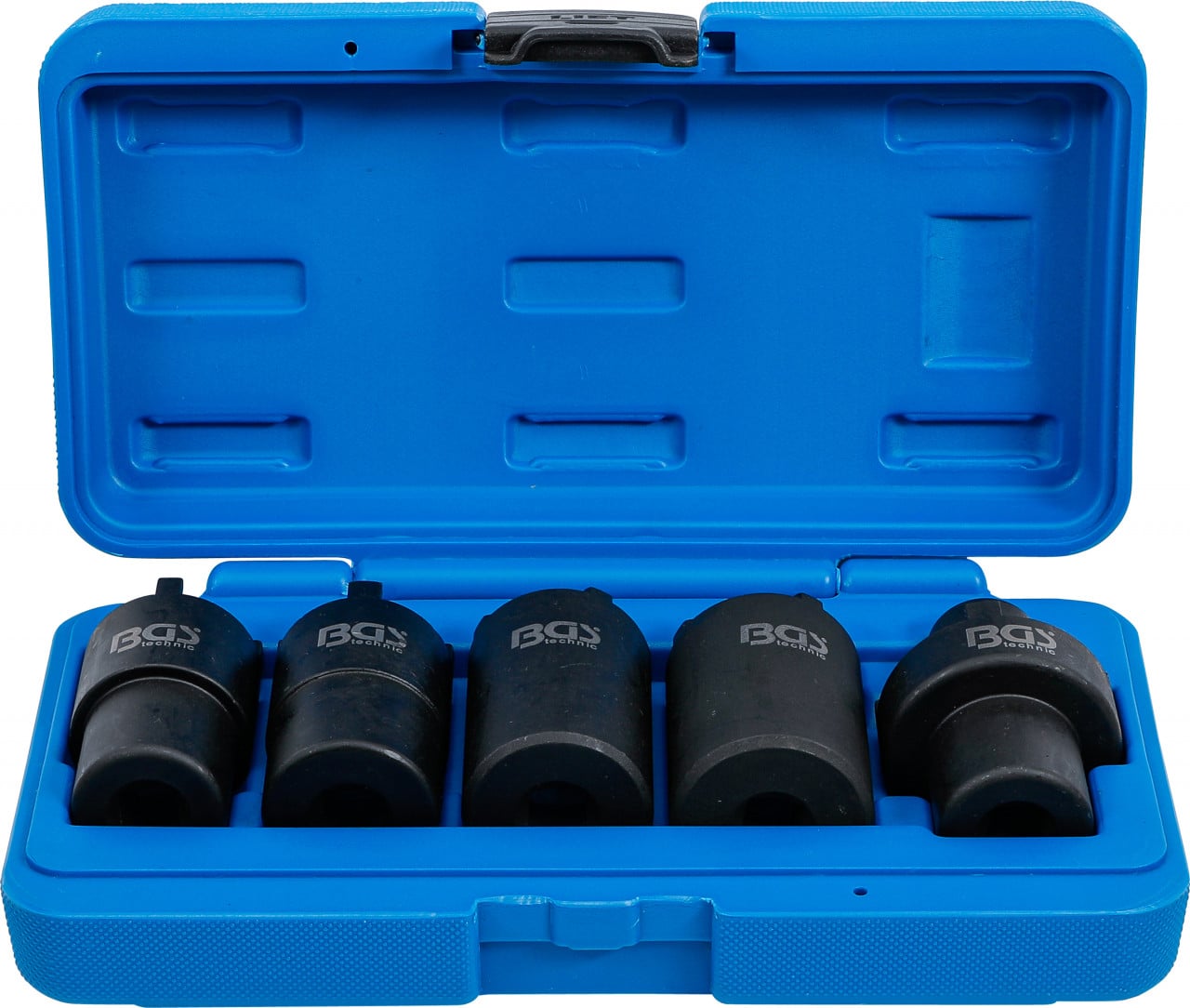 Set tubulare speciale pentru diferential si flansa punte spate pentru Mercedes 107-115-116-126, antrenare 1/2″, 5piese, BGS 67220 – Motor Set tubulare speciale pentru diferential si flansa punte spate pentru Mercedes 107-115-116-126, antrenare 1/2", 5piese, BGS 67220 - Motor