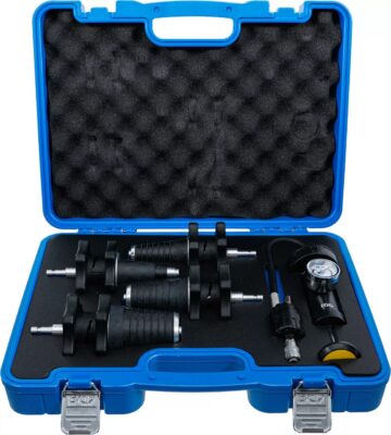 Set verificare pierderi de antigel la sistemul de racire, 5 piese, BGS 8096