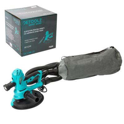 Slefuitor pereti cu aspiratie 750W, 180mm - SimpleTools