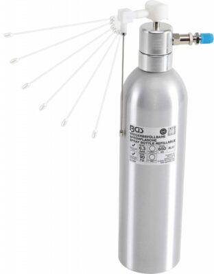 Spray pentru solutie de curatat discuri de frana / degripant, reincarcabil, constructie din Aluminiu, GS 9393