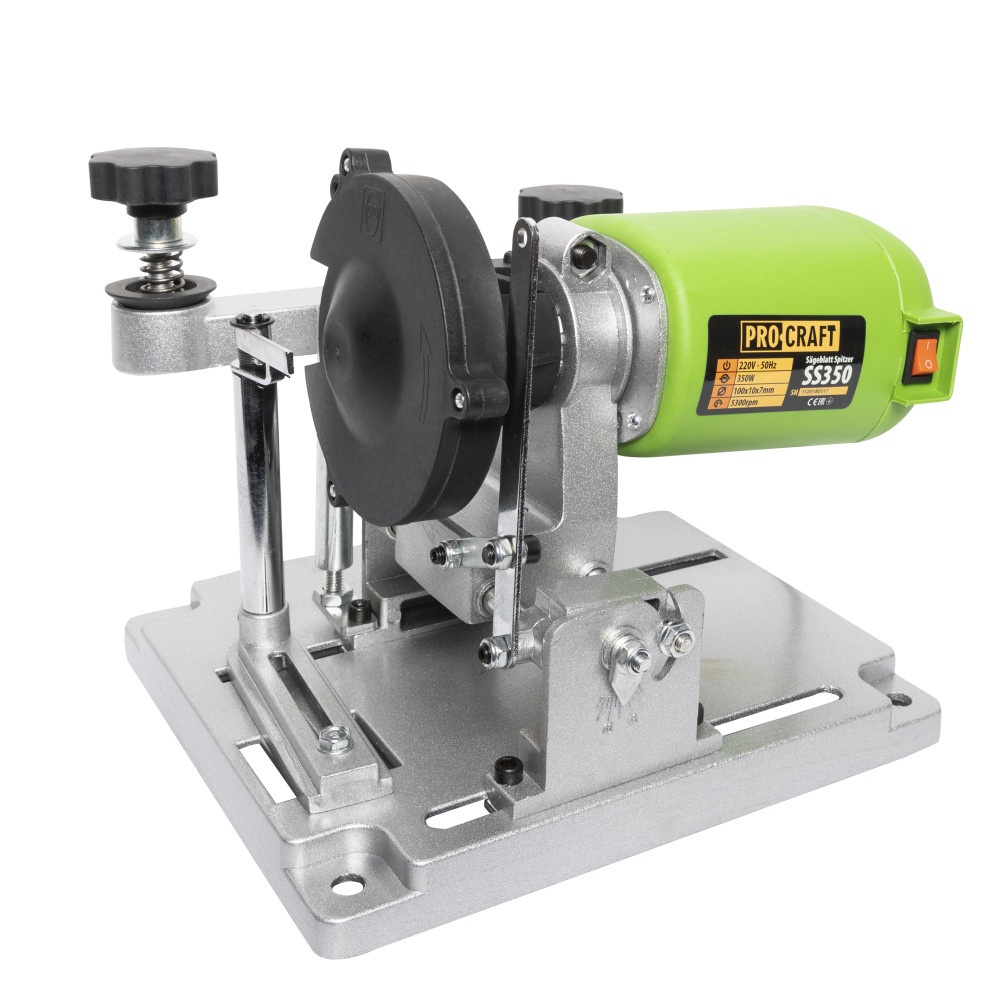 SS350 Masina de ascutit discuri pentru circulare ProCraft – In lucru SS350 Masina de ascutit discuri pentru circulare ProCraft - In lucru