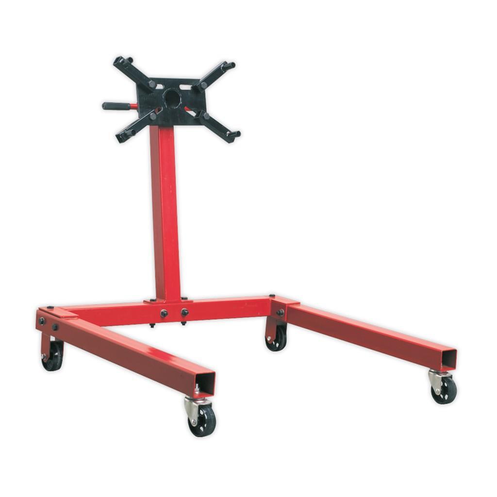 Stand pentru motor, capacitate 550 kg – In lucru Stand pentru motor, capacitate 550 kg - In lucru