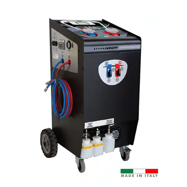 Statie automata incarcare/verificare instalatii A/C R134a SPIN – In lucru Statie automata incarcare/verificare instalatii A/C R134a SPIN - In lucru