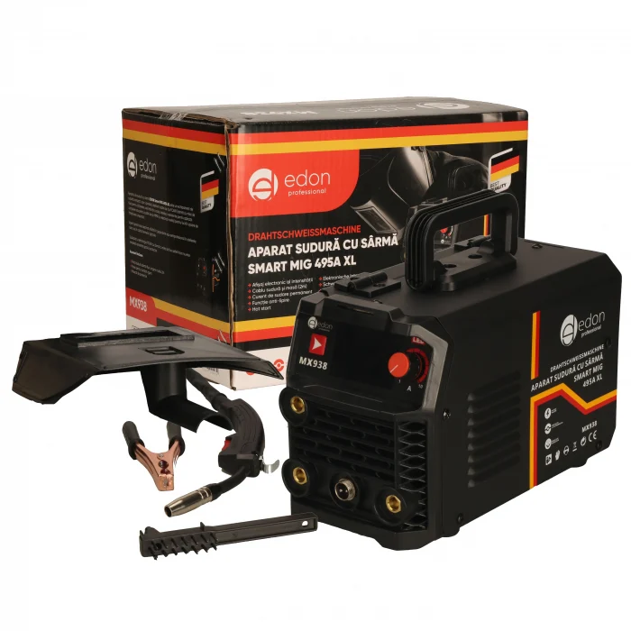 Aparat invertor sudura MIG 495A electrozi sarma flux fara gaz – Aparate de Sudura tip MIG-MAG Aparat invertor sudura MIG 495A electrozi sarma flux fara gaz - Aparate de Sudura tip MIG-MAG