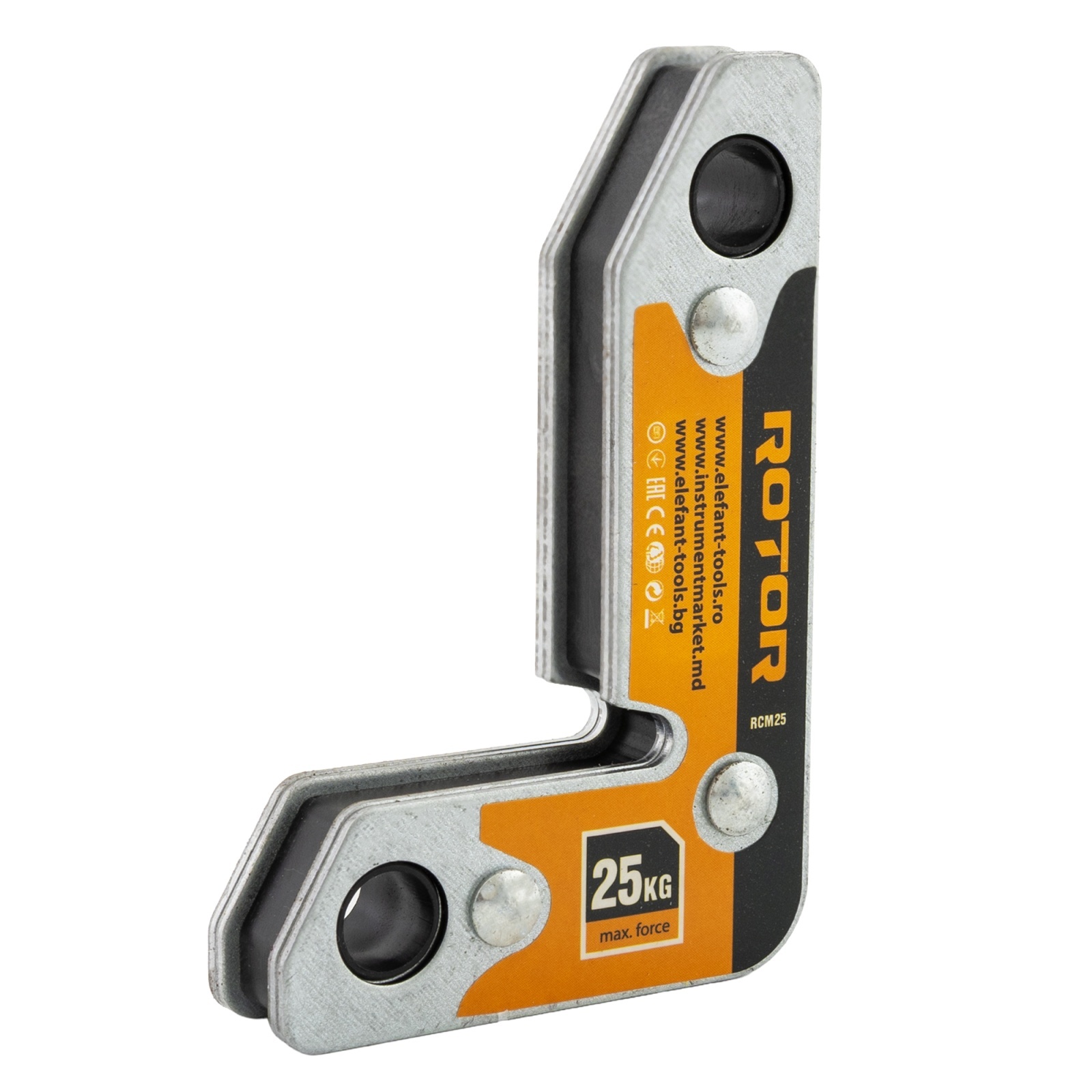 Suport magnetic pentru sudura pe colt RCM25, ROTOR – In lucru Suport magnetic pentru sudura pe colt RCM25, ROTOR - In lucru