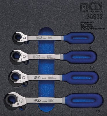 Suport organizator pentru carucior 1/6: Chei cu clichet | 4 piese, BGS 30833