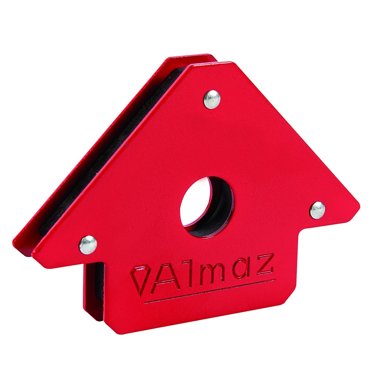 Suport sudura Almaz, magnetic, hexagonal, capacitate maxima ridicare 11.3 Kg – In lucru Suport sudura Almaz, magnetic, hexagonal, capacitate maxima ridicare 11.3 Kg - In lucru