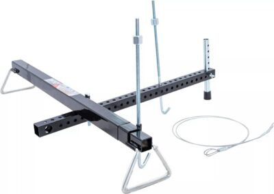 Suport traversa de motor reglabil 1000-1550 mm cu 3 puncte de sprijin, sarcina max. 315 Kg, BGS 8515