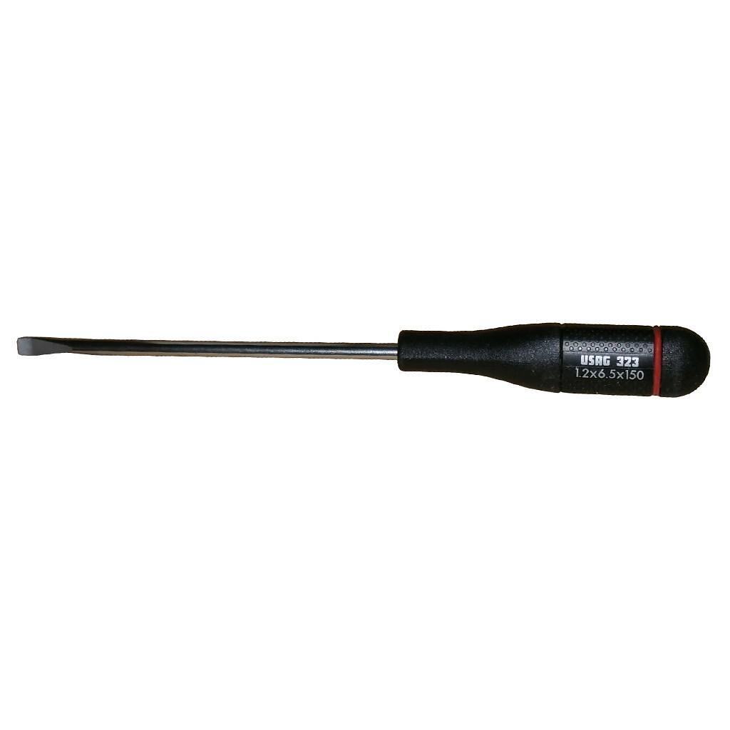 Surubelnita cu cap drept USAG, 1.2×6.5×150 – In lucru Surubelnita cu cap drept USAG, 1.2×6.5×150 - In lucru