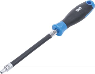 Şurubelniţa flexibila cu mâner rotund, profil E 5, lungimea tijei 150 mm, BGS 70021