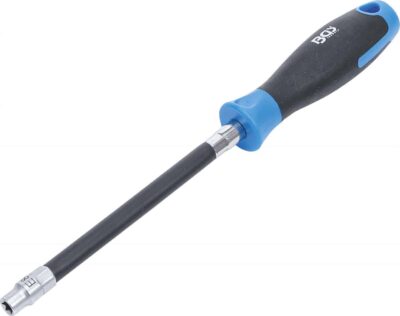 Şurubelniţa flexibila cu tubilara profil E8, lungimea tijei 150 mm, BGS 70024