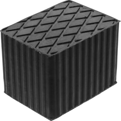 Tampon din cauciuc pentru platforme elevatoare, dimensiuni 160 x 120 x 115 mm, BGS 7039