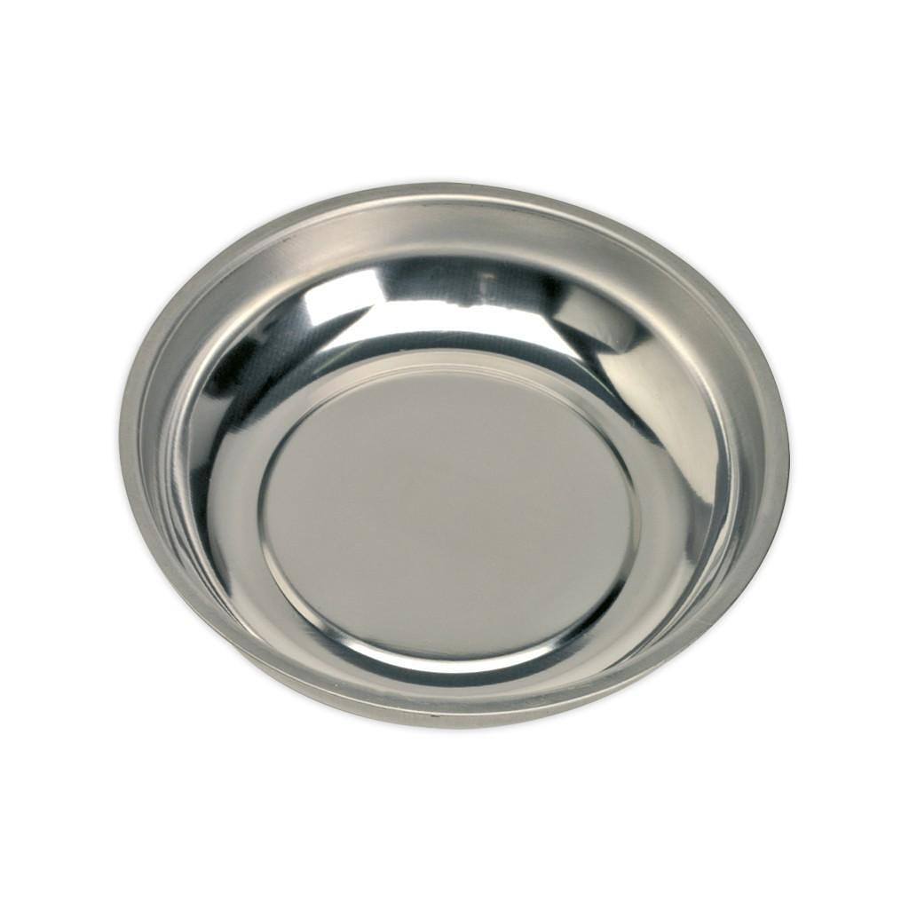 Tava magnetica otel inoxidabil, diametru 150mm – In lucru Tava magnetica otel inoxidabil, diametru 150mm - In lucru