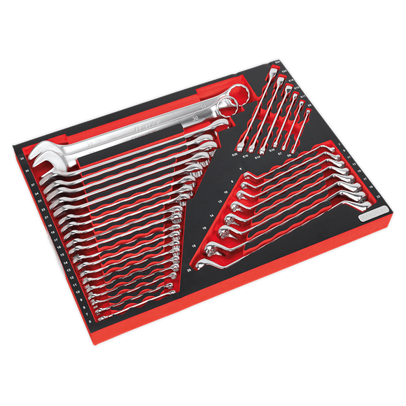 Tavă pentru scule cu 35 chei combinate, unghiulare și TRX-Star* – SimpleTools Tavă pentru scule cu 35 chei combinate, unghiulare și TRX-Star* - SimpleTools