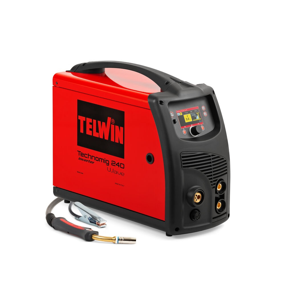 TECHNOMIG 240 WAVE – APARAT DE SUDURA TELWIN tip MIG/TIG/MMA – Aparate de Sudura tip MIG-MAG TECHNOMIG 240 WAVE - APARAT DE SUDURA TELWIN tip MIG/TIG/MMA - Aparate de Sudura tip MIG-MAG