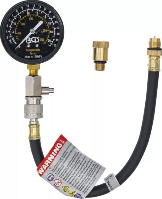 Tester pentru compresie, M12 + M14, BGS 8236