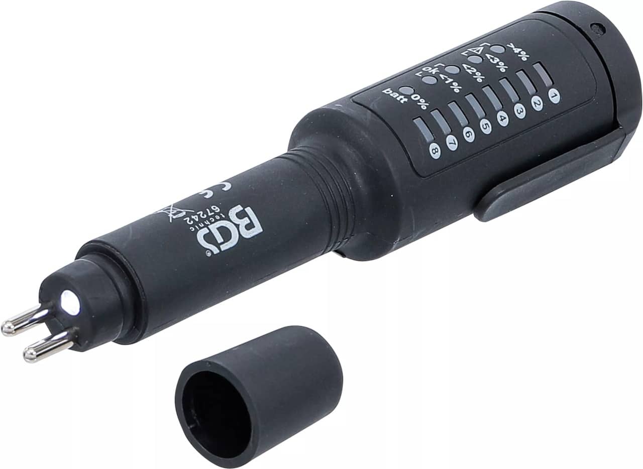 Tester pentru verificare lichid de frana DOT 3, DOT 4, DOT 5.1, BGS 67242 – Sistem franare Tester pentru verificare lichid de frana DOT 3, DOT 4, DOT 5.1, BGS 67242 - Sistem franare