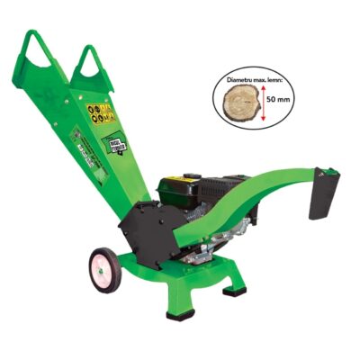 Tocator pentru crengi si vita de vie Micul Fermier, Ø50mm, motor benzina 7CP pentru rumegus