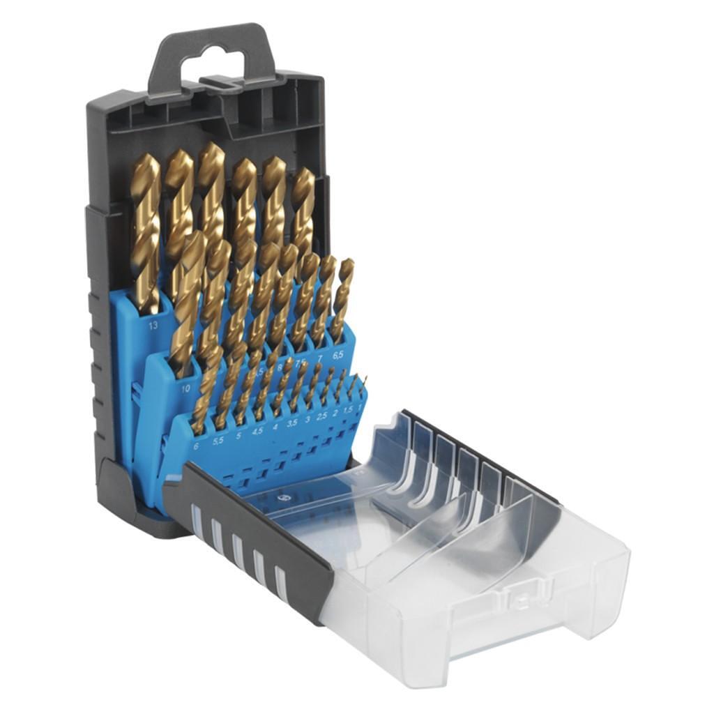Trusa burghie tratate cu titan, HSS – In lucru Trusa burghie tratate cu titan, HSS - In lucru