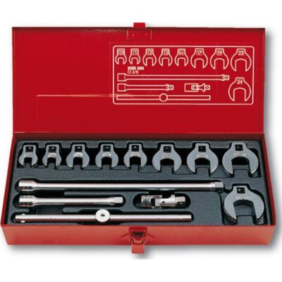 Trusa chei conducte, 3/8", 13 piese, USAG