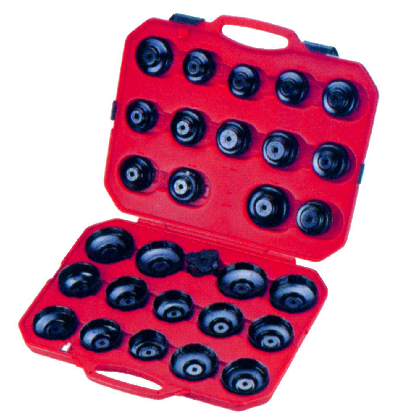 Trusa chei filtre de ulei, 29 piese, Marco Tools – Spin – In lucru Trusa chei filtre de ulei, 29 piese, Marco Tools - Spin - In lucru