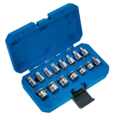 Trusa chei si tubulare, 3/8", 15 piese