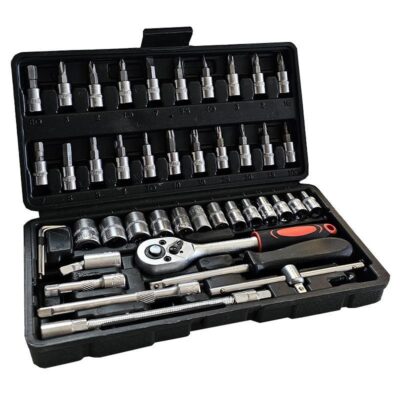 Trusa chei tubulare 1/4", 46 piese
