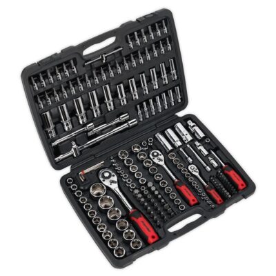 Trusa chei tubulare, 1/4", 10 mm 3/8" si 1/2", 172 piese