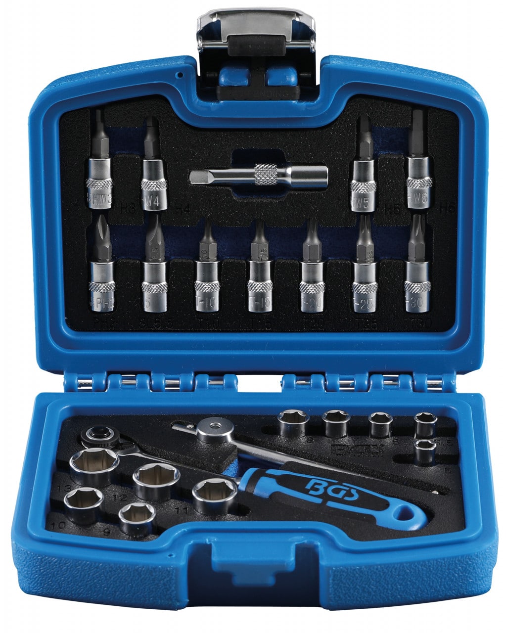 Trusa chei tubulare 5-13mm| Antrenare 6, 3 mm (1/4″) | 24 piese, BGS 2140 – Truse Scule Trusa chei tubulare 5-13mm| Antrenare 6, 3 mm (1/4") | 24 piese, BGS 2140 - Truse Scule