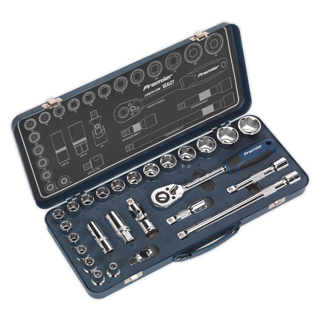 Trusa chei tubulare Lock-On, 1/2″, 26 piese – Truse Scule Trusa chei tubulare Lock-On, 1/2", 26 piese - Truse Scule